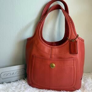 y2k COACH Legacy 11615 pink Ergo 2007 Shoulder Bag